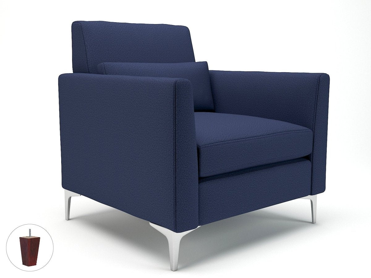 Office furniture roselle-90cm-wide-armchair-in-warwick-dolly-fabric-with-socket Dynamic   Colour  