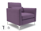 Office furniture roselle-90cm-wide-armchair-in-camira-era-fabric-with-socket Dynamic   Colour  