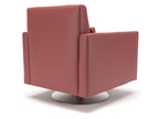 roselle-90cm-wide-swivel-armchair-in-cristina-marrone-ultima-faux-leather-with-socket Dynamic  Colour Mocha