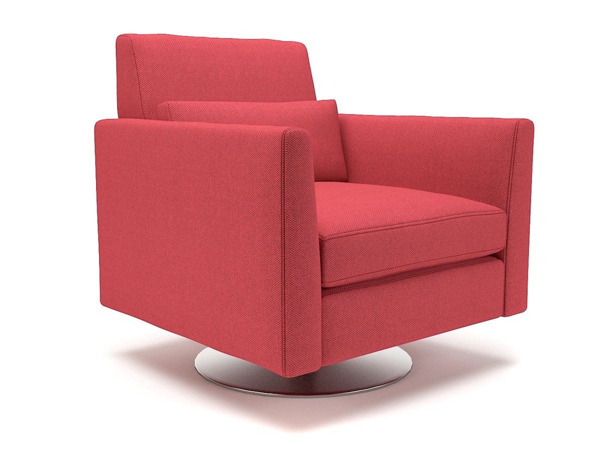 Office Armchair 90cm W Swivel  Camira Era Fabric with Socket Colour 