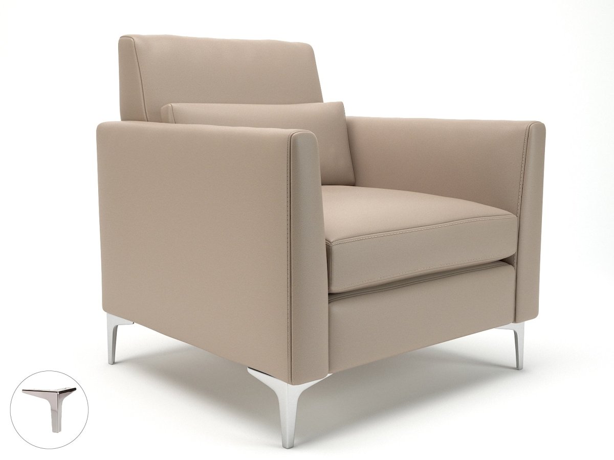 Office furniture roselle-90cm-wide-armchair-in-cristina-marrone-ultima-faux-leather Dynamic   Colour  
