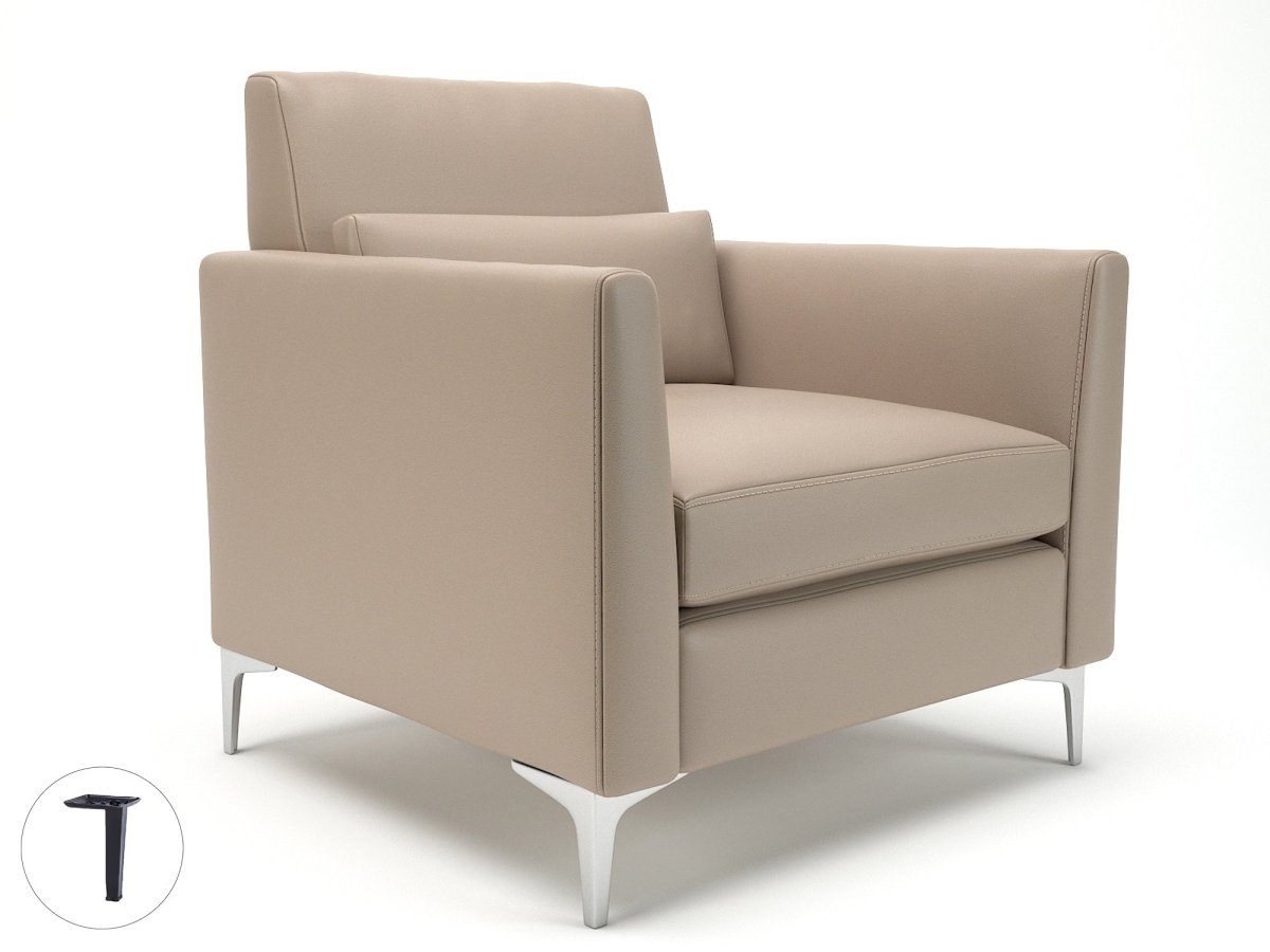 Office furniture roselle-90cm-wide-armchair-in-cristina-marrone-ultima-faux-leather Dynamic   Colour  