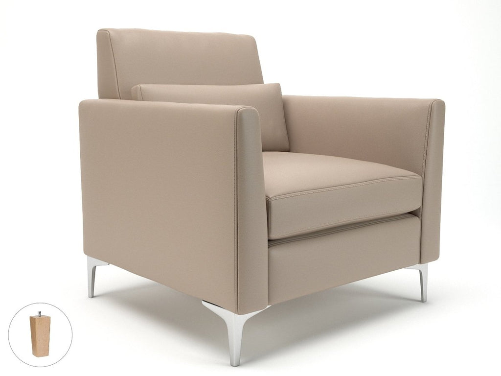 Office furniture roselle-90cm-wide-armchair-in-cristina-marrone-ultima-faux-leather Dynamic   Colour  