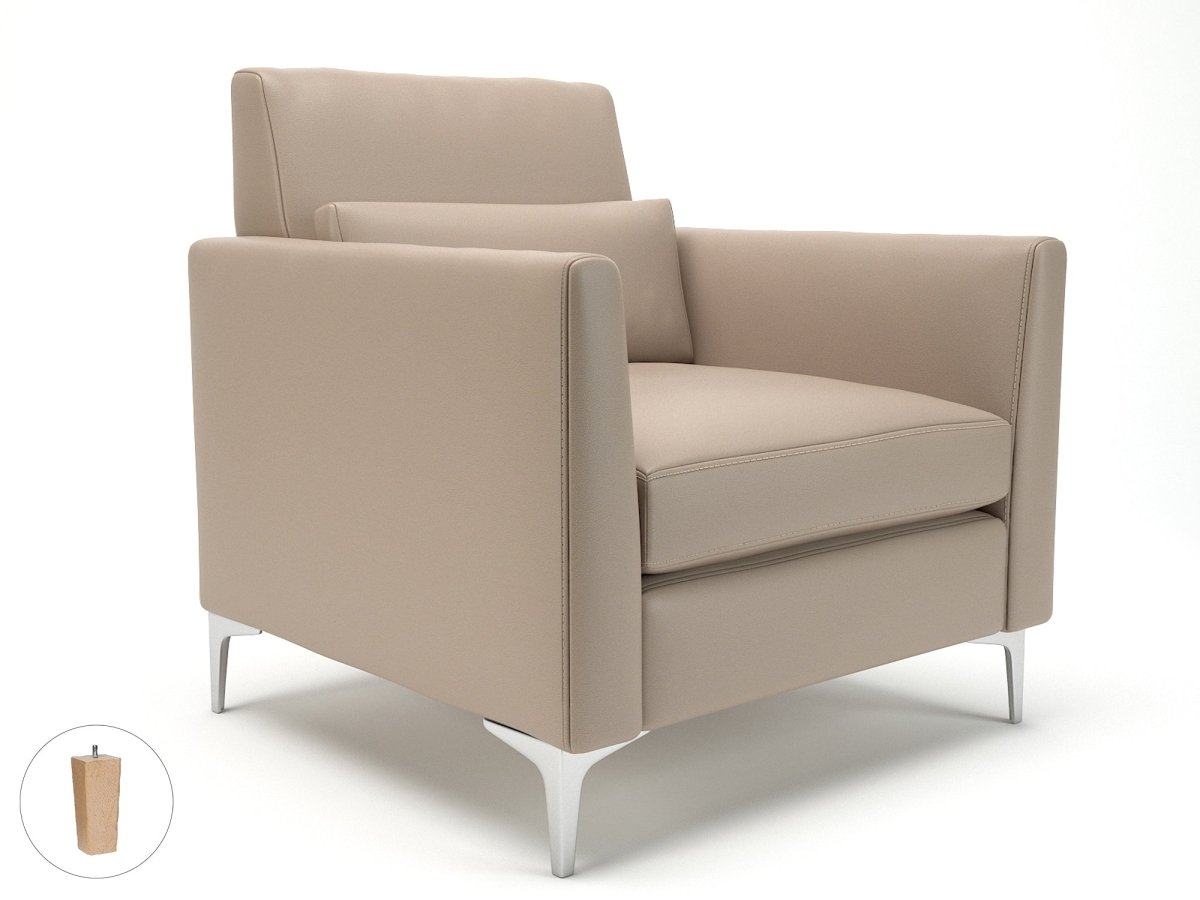 Office furniture roselle-90cm-wide-armchair-in-cristina-marrone-ultima-faux-leather Dynamic   Colour  