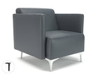 napa-slim-arm-75cm-wide-armchair-in-cristina-marrone-ultima-faux-leather Dynamic  Matt Black Colour Atlantic 