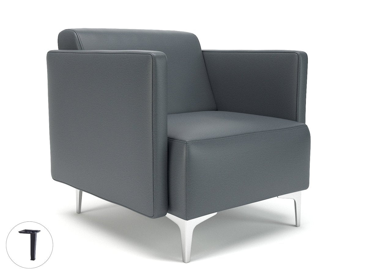 napa-slim-arm-75cm-wide-armchair-in-cristina-marrone-ultima-faux-leather Dynamic  Matt Black Colour Atlantic 