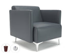 napa-slim-arm-75cm-wide-armchair-in-cristina-marrone-ultima-faux-leather-with-socket Dynamic  Light Wood Colour Chalk 