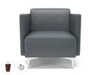 napa-slim-arm-75cm-wide-armchair-in-cristina-marrone-ultima-faux-leather-with-socket Dynamic  Matt Black Colour Chalk 