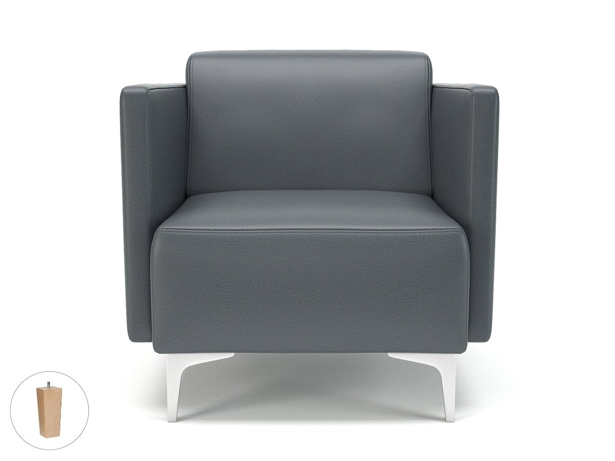 napa-slim-arm-75cm-wide-armchair-in-cristina-marrone-ultima-faux-leather Dynamic  Light Wood Colour Chilli 