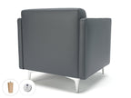 napa-slim-arm-75cm-wide-armchair-in-cristina-marrone-ultima-faux-leather-with-socket Dynamic  Matt Black Colour Chilli 