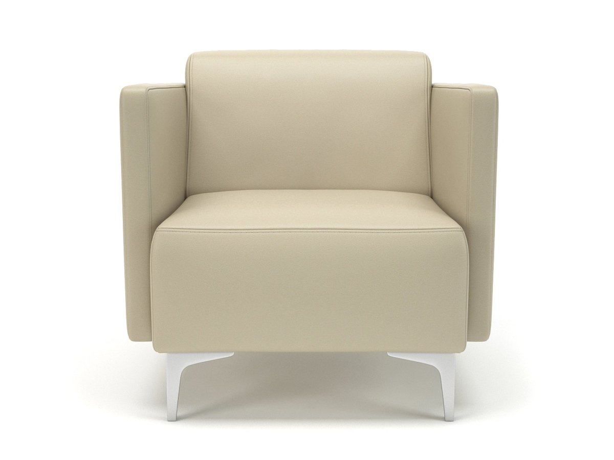 napa-slim-arm-75cm-wide-armchair-in-cristina-marrone-ultima-faux-leather Dynamic  Ebony Wood Colour Cream 