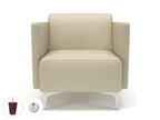 napa-slim-arm-75cm-wide-armchair-in-cristina-marrone-ultima-faux-leather-with-socket Dynamic  Matt Black Colour Mocha 
