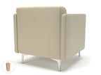 napa-slim-arm-75cm-wide-armchair-in-cristina-marrone-ultima-faux-leather Dynamic  Matt Black Colour Steel 