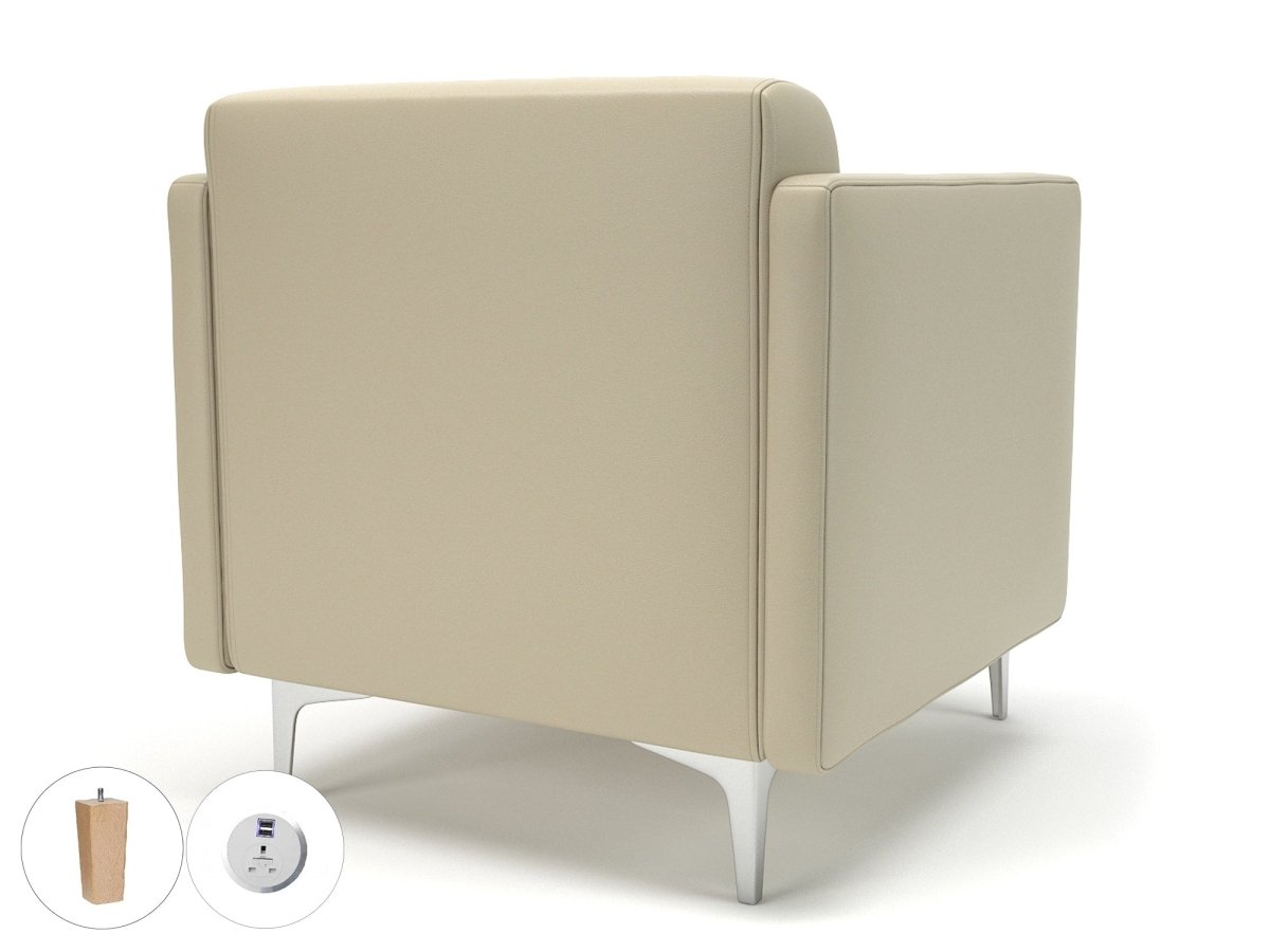 napa-slim-arm-75cm-wide-armchair-in-cristina-marrone-ultima-faux-leather-with-socket Dynamic  Matt Black Colour Steel 