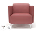 napa-slim-arm-75cm-wide-armchair-in-cristina-marrone-ultima-faux-leather-with-socket Dynamic  Ebony Wood Colour Taupe 