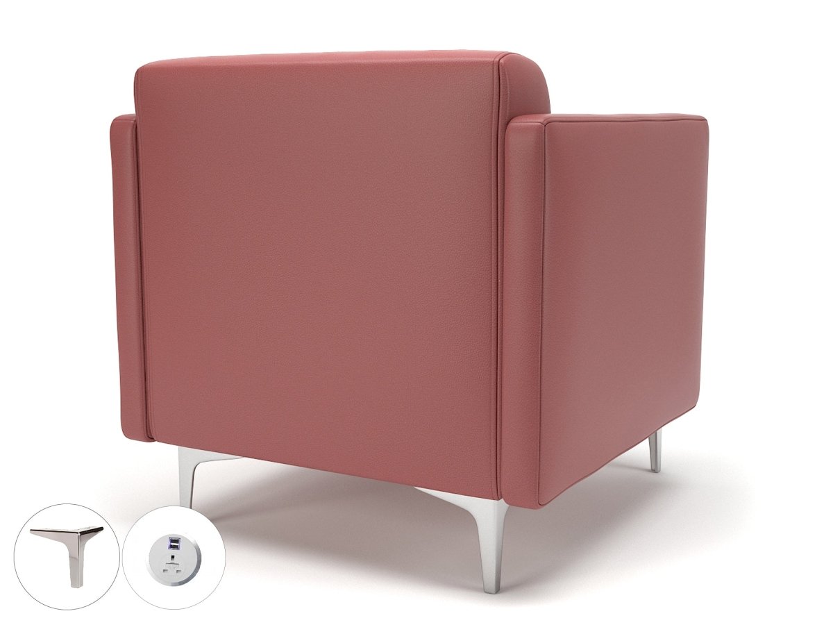 napa-slim-arm-75cm-wide-armchair-in-cristina-marrone-ultima-faux-leather-with-socket Dynamic  Light Wood Colour Taupe 