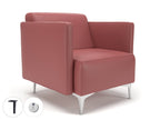 napa-slim-arm-75cm-wide-armchair-in-cristina-marrone-ultima-faux-leather-with-socket Dynamic  Matt Black Colour Taupe 
