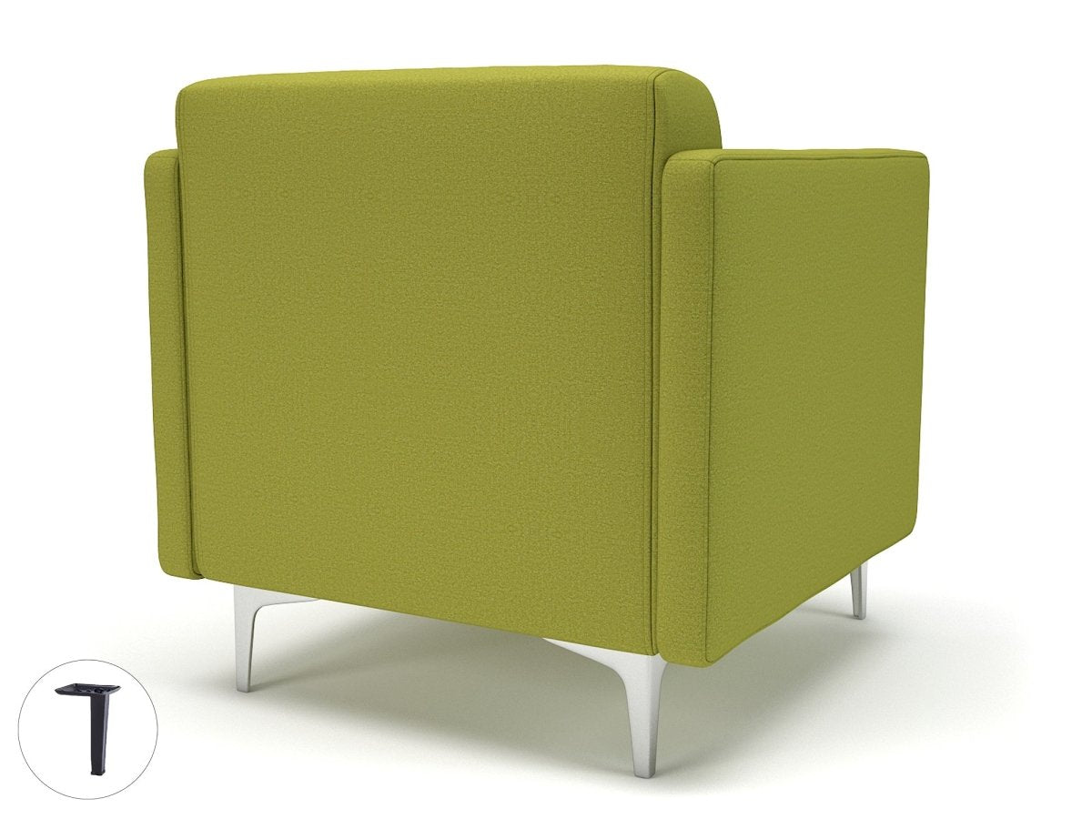 Office furniture napa-slim-arm-75cm-wide-armchair-in-warwick-dolly-fabric Dynamic  Ebony Wood Colour Denim 