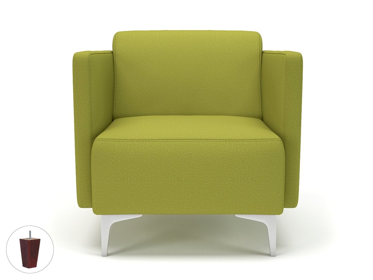 Office furniture napa-slim-arm-75cm-wide-armchair-in-warwick-dolly-fabric Dynamic  Matt Black Colour Denim 