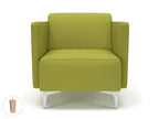 Office furniture napa-slim-arm-75cm-wide-armchair-in-warwick-dolly-fabric Dynamic  Light Wood Colour Ebony 