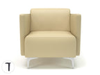 Office furniture napa-slim-arm-75cm-wide-armchair-in-cristina-marrone-ultima-faux-leather Dynamic   Colour  