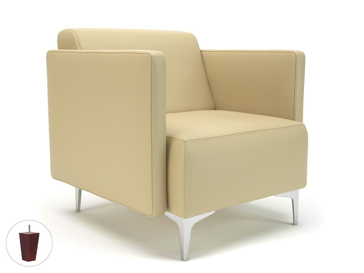 Office furniture napa-slim-arm-75cm-wide-armchair-in-cristina-marrone-ultima-faux-leather Dynamic   Colour  