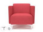 Office furniture napa-slim-arm-75cm-wide-armchair-in-camira-era-fabric-with-socket Dynamic  Ebony Wood Colour Cycle 