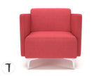 Office furniture napa-slim-arm-75cm-wide-armchair-in-camira-era-fabric Dynamic  Chrome Colour Everlasting 