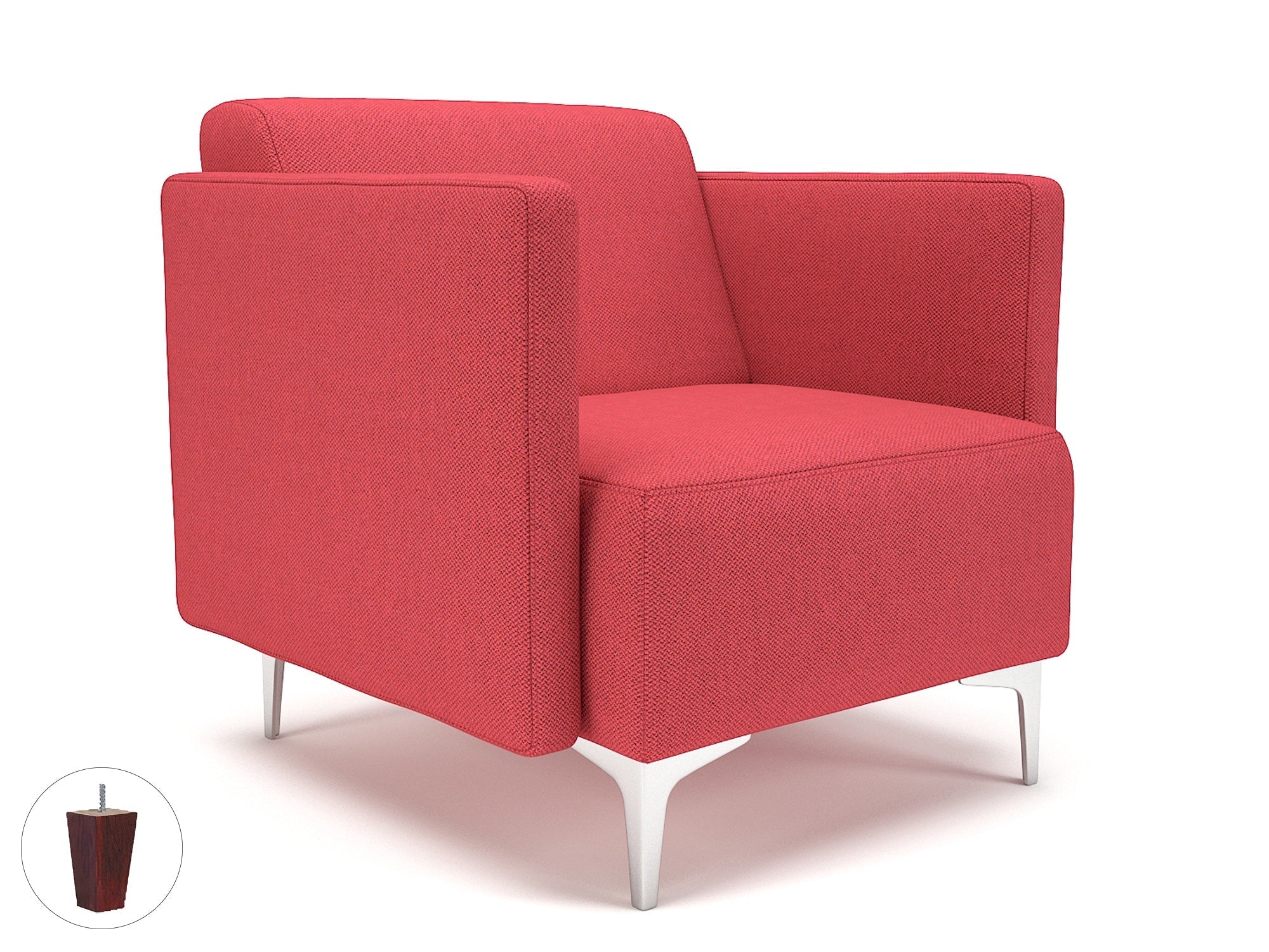 Office furniture napa-slim-arm-75cm-wide-armchair-in-camira-era-fabric Dynamic  Light Wood Colour Everlasting 