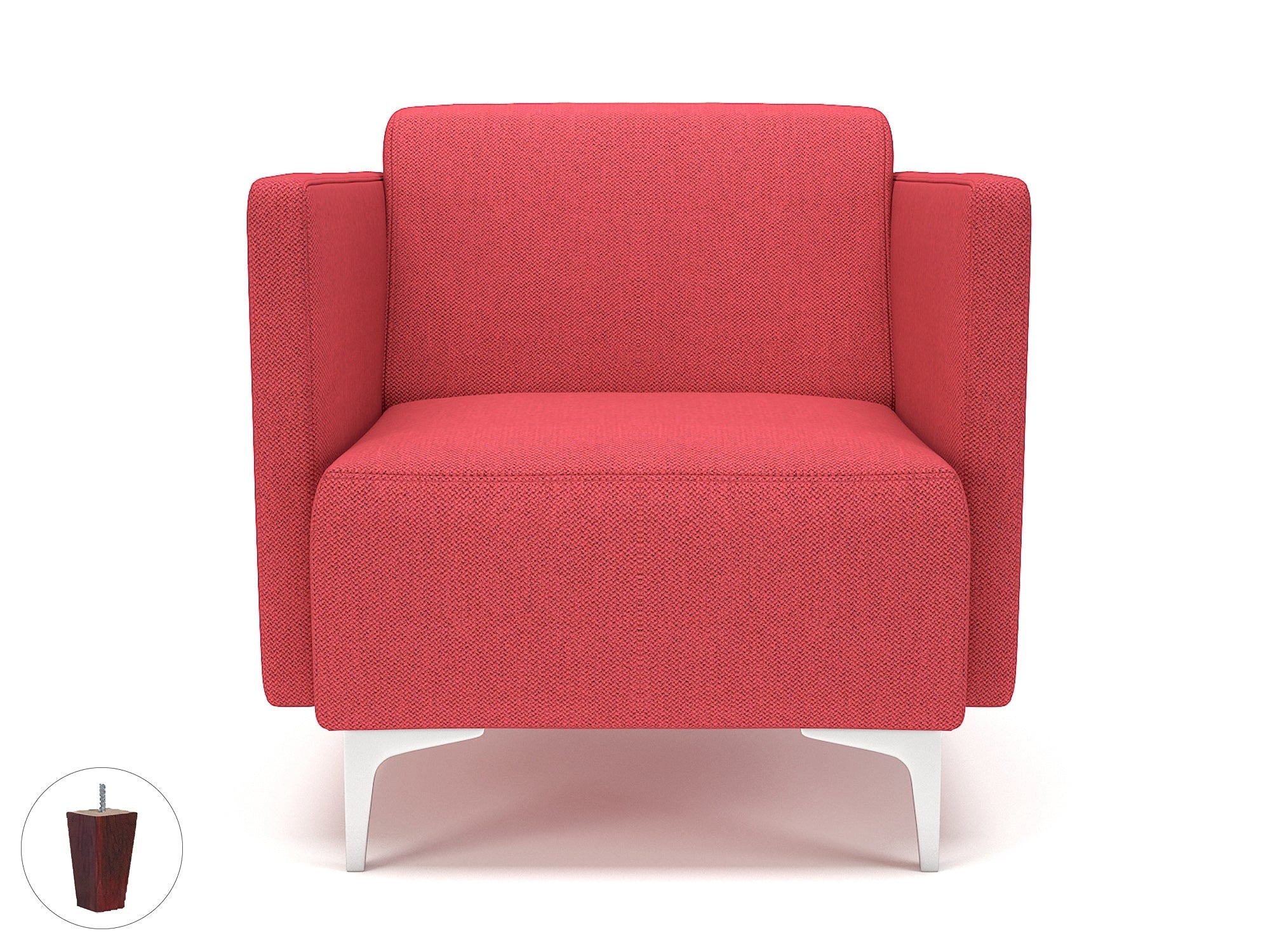 Office furniture napa-slim-arm-75cm-wide-armchair-in-camira-era-fabric Dynamic  Matt Black Colour Everlasting 