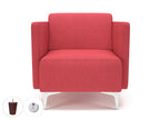 napa-slim-arm-75cm-wide-armchair-in-camira-era-fabric-with-socket Dynamic  Matt Black Colour Everlasting 