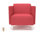 Office furniture napa-slim-arm-75cm-wide-armchair-in-camira-era-fabric Dynamic  Light Wood Colour Forward 