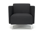 Office furniture napa-slim-arm-75cm-wide-armchair-in-warwick-dolly-fabric Dynamic  Ebony Wood Colour Lagoon 