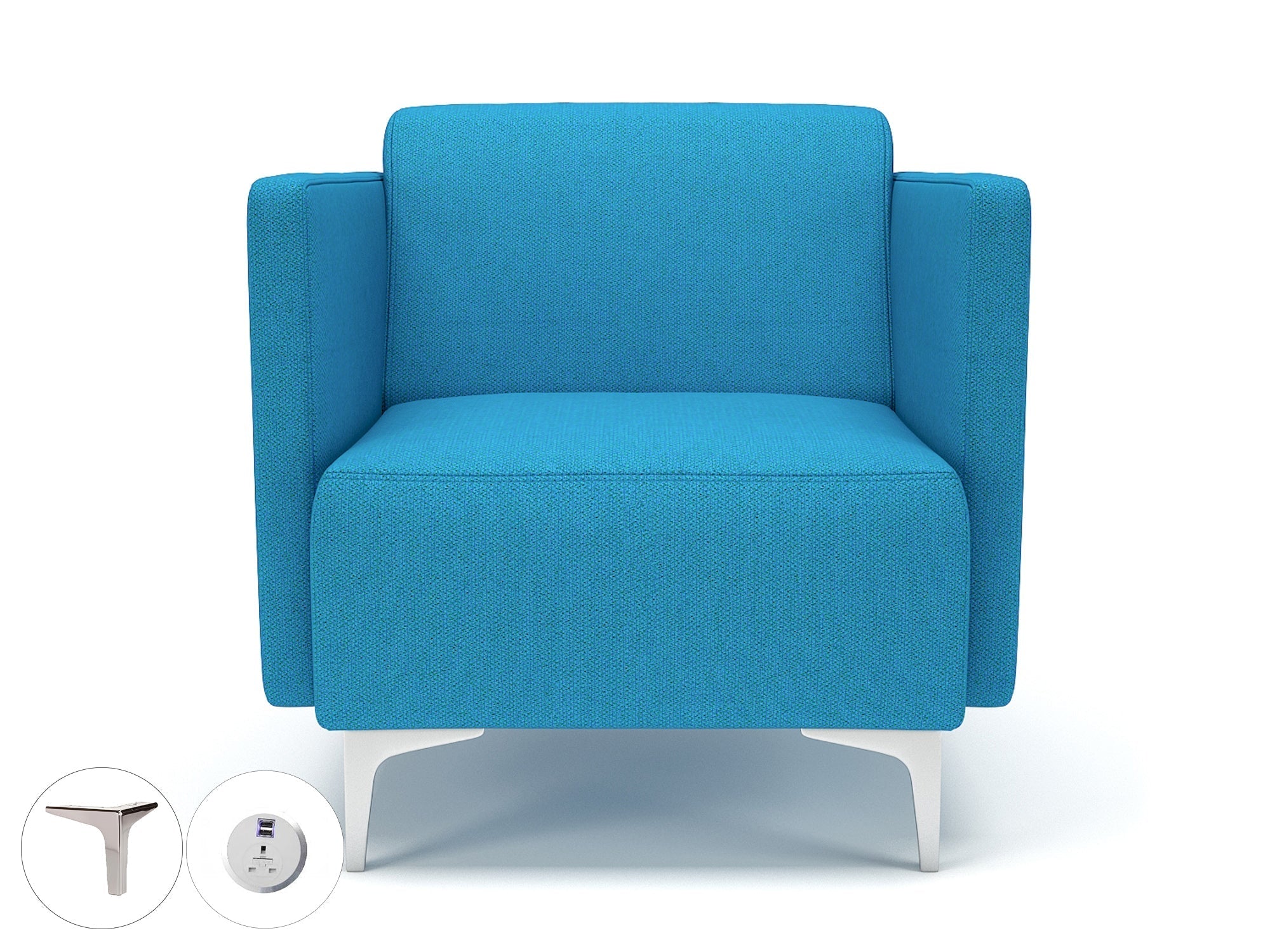 Office furniture napa-slim-arm-75cm-wide-armchair-in-camira-era-fabric-with-socket Dynamic  Ebony Wood Colour History 