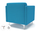 Office furniture napa-slim-arm-75cm-wide-armchair-in-camira-era-fabric-with-socket Dynamic  Light Wood Colour History 