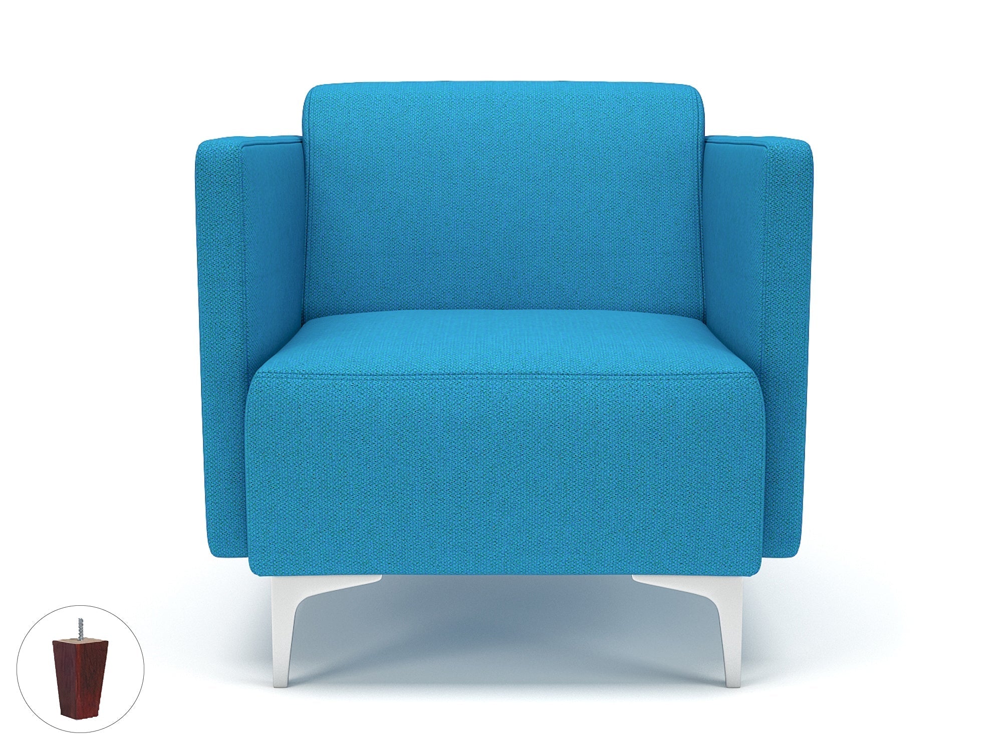 Office furniture napa-slim-arm-75cm-wide-armchair-in-camira-era-fabric Dynamic  Matt Black Colour Perennial 