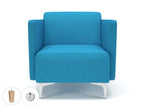 Office furniture napa-slim-arm-75cm-wide-armchair-in-camira-era-fabric-with-socket Dynamic  Light Wood Colour Period 