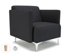 napa-slim-arm-75cm-wide-armchair-in-warwick-dolly-fabric-with-socket Dynamic  Ebony Wood Colour Marmalade 