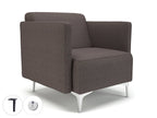 Office furniture napa-slim-arm-75cm-wide-armchair-in-camira-era-fabric-with-socket Dynamic   Colour  