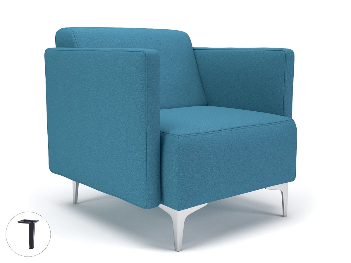Office furniture napa-slim-arm-75cm-wide-armchair-in-warwick-dolly-fabric Dynamic   Colour  