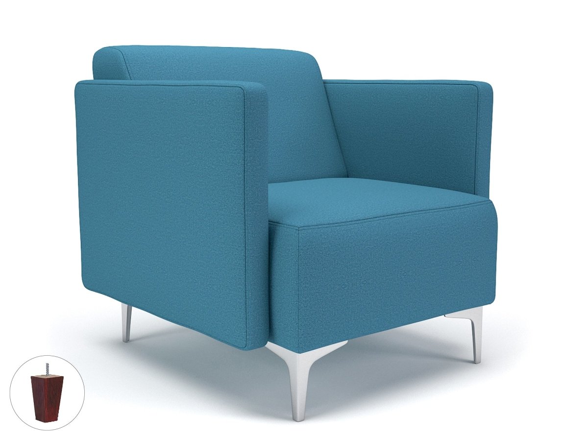 Office furniture napa-slim-arm-75cm-wide-armchair-in-warwick-dolly-fabric Dynamic   Colour  