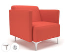 Office furniture napa-slim-arm-75cm-wide-armchair-in-warwick-dolly-fabric-with-socket Dynamic   Colour  