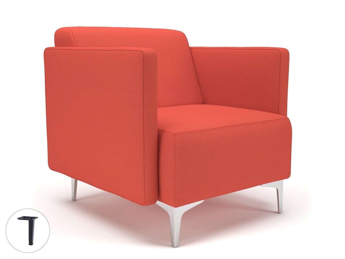 Office furniture napa-slim-arm-75cm-wide-armchair-in-warwick-dolly-fabric Dynamic   Colour  