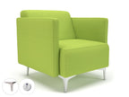 Office furniture napa-slim-arm-75cm-wide-armchair-in-camira-era-fabric-with-socket Dynamic   Colour  