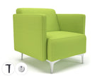 Office furniture napa-slim-arm-75cm-wide-armchair-in-camira-era-fabric-with-socket Dynamic   Colour  