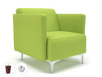 Office furniture napa-slim-arm-75cm-wide-armchair-in-camira-era-fabric-with-socket Dynamic   Colour  