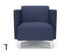 Office furniture napa-slim-arm-75cm-wide-armchair-in-warwick-dolly-fabric-with-socket Dynamic   Colour  