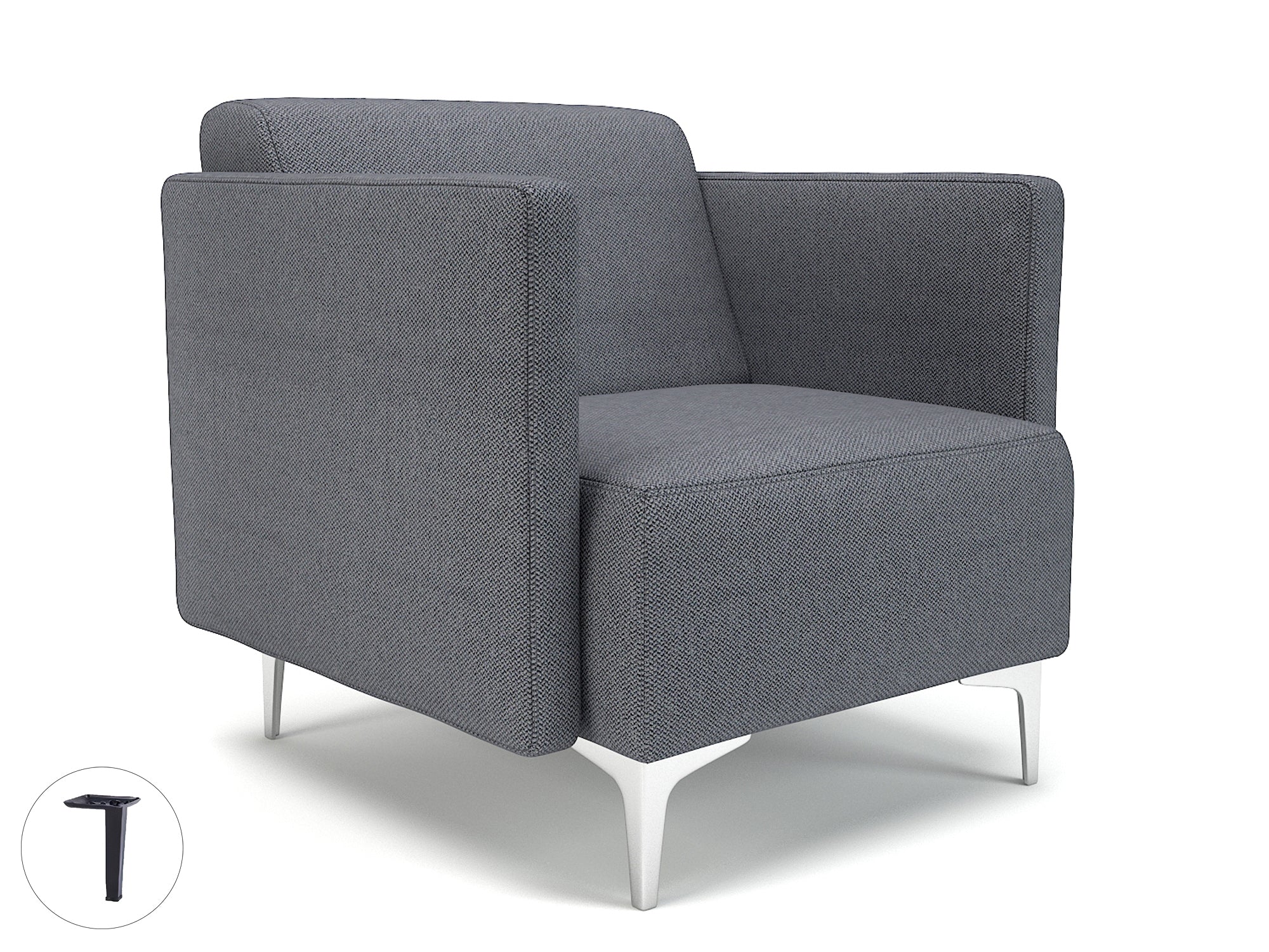 Office furniture napa-slim-arm-75cm-wide-armchair-in-camira-era-fabric Dynamic   Colour  