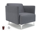 Office furniture napa-slim-arm-75cm-wide-armchair-in-camira-era-fabric-with-socket Dynamic   Colour  