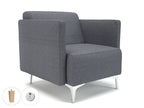 Office furniture napa-slim-arm-75cm-wide-armchair-in-camira-era-fabric-with-socket Dynamic   Colour  